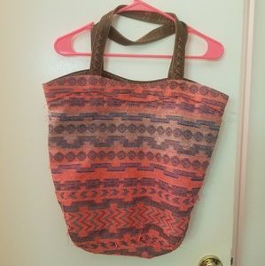 Boho Indie Pattern Tote Bag